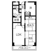 サンパレス桃山台の間取り画像