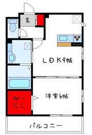 イーグル土師の間取り画像