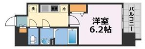 ララプレイス玉造パルクの間取り画像