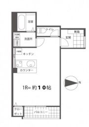 レジデンス岡町の間取り画像