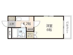 ブランズ壱番館の間取り画像