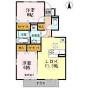 ルミエール B棟の間取り画像