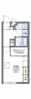 レオパレス秋桜の間取り画像