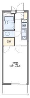 レオパレス光沙の間取り画像