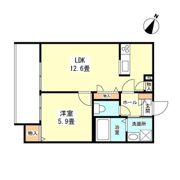 heritage八雲の間取り画像