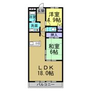 ピボットマンション八幡の間取り画像