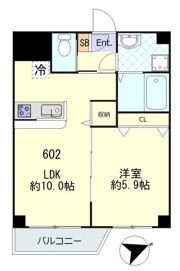 エステ浅草壱番館の間取り画像
