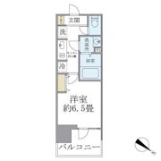 フェルモ横浜桜木町の間取り画像