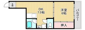 庄内フラッツの間取り画像