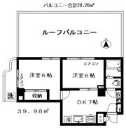 ハイコーポ明大前の間取り画像