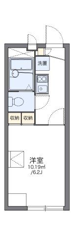 レオパレス東雲の間取り画像