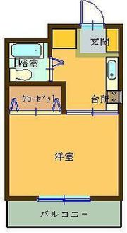 グローリアFの間取り画像