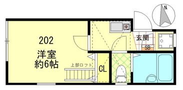 パティオ板橋徳丸の間取り画像