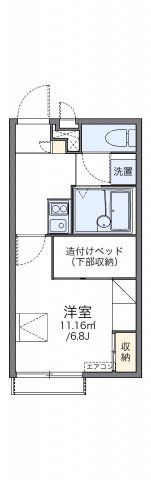 レオパレスエクセレンスの間取り画像