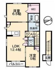 クラヴィーアの間取り画像