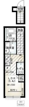 ソルナクレイシア成増Ⅱの間取り画像
