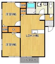 シャンドフルールの間取り画像