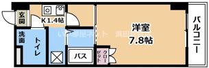 ディアコート瀬田駅前の間取り画像