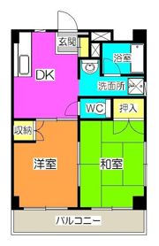 レジデンス宮の間取り画像