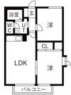 ラフォーレ柊の間取り画像