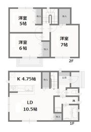 ハートフルユーナの間取り画像