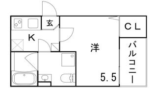 イーリスの間取り画像