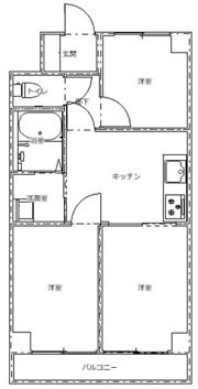 秀和田町レジデンスの間取り画像