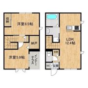 仮称）万博公園西新築B棟の間取り画像