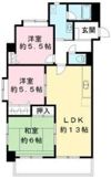 ルミネス原の間取り画像