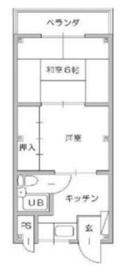 ブルースカイハイツ新森の間取り画像