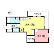 ヘーベルメゾン上目黒の間取り画像