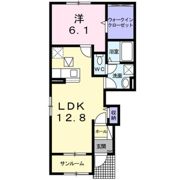 レジレンスパークⅥの間取り画像