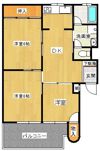 ビスタ相川の間取り画像