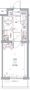 クレヴィスタ立石Ⅱの間取り画像
