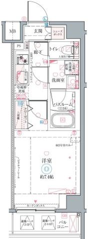 クレヴィスタ高砂Ⅱの間取り画像