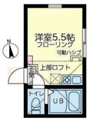 ユナイト星川フレンチクルーラーの間取り画像