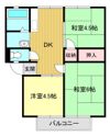 ドリームハイツ出石C棟の間取り画像