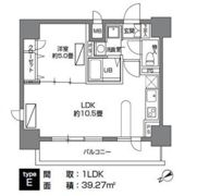 カスタリア三ノ輪の間取り画像