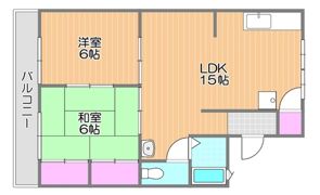 洲崎ハイツの間取り画像