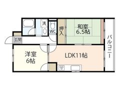キャロット西原の間取り画像
