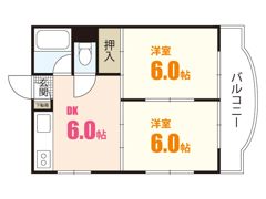 樹マンションの間取り画像