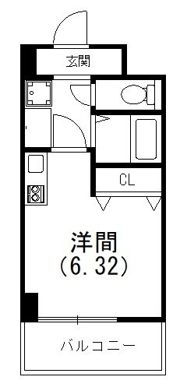 英和マンション龍禅寺の間取り画像