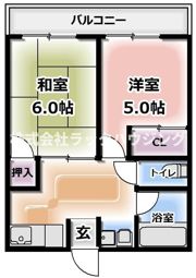 シティハイムモンレブの間取り画像