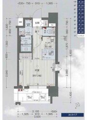 プレサンス大阪城公園ファーストシートの間取り画像