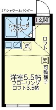 ユナイト 鶴見ロベルト・バッチオの間取り画像