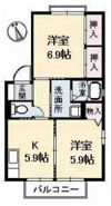 アメニックス福山 七番館の間取り画像