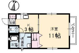 ジュネス ジンデの間取り画像