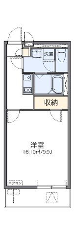レオネクストカーサKASAI1の間取り画像