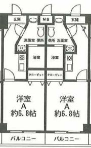 S－FORT横須賀海岸通りの間取り画像