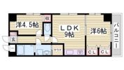 パシフィック神戸桜筋南館の間取り画像